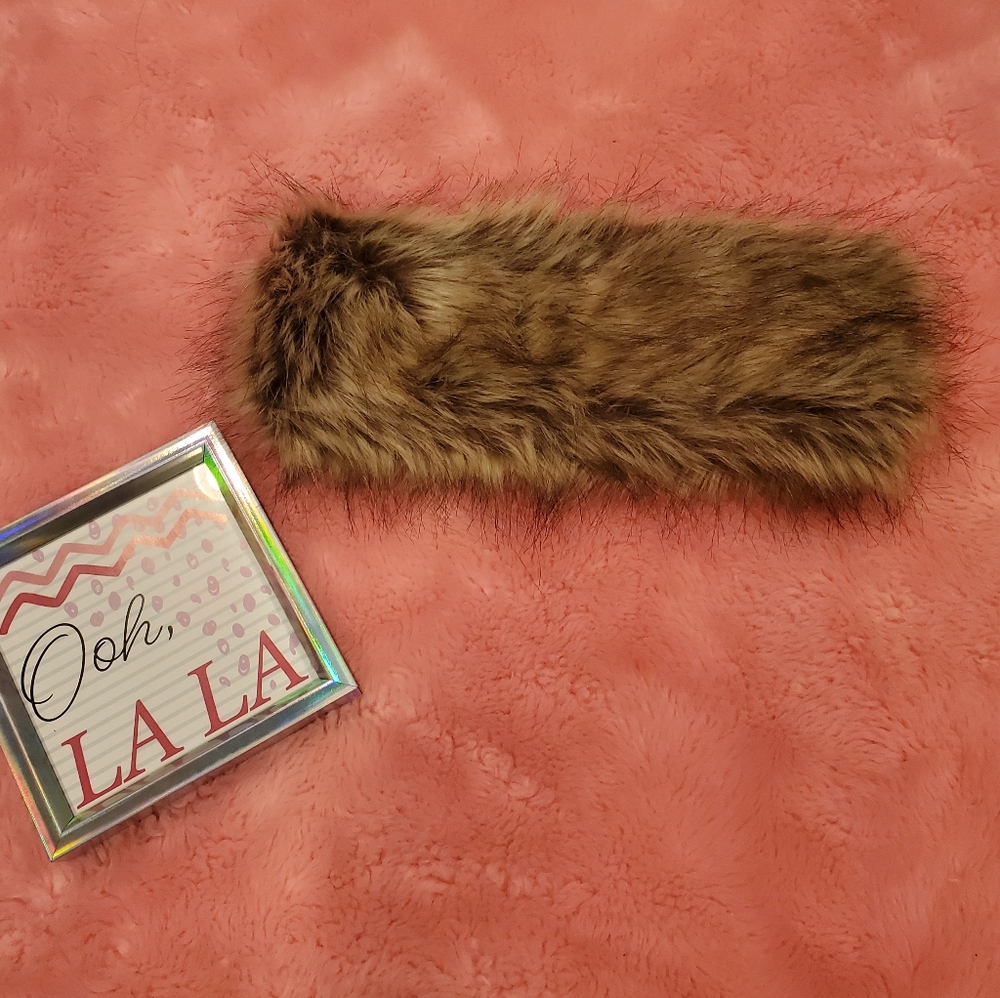 Faux fur headband